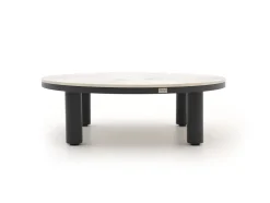 Bellagio Sarsina Lounge Gartentisch-Set ø 85 cm(h:27 cm)/ø 65 cm (h:21 cm)