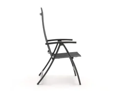 Bellagio Trappeto/Menzano 160 cm Gartenmöbel-Set 5-teilig verstellbar