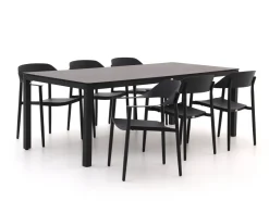 Bellagio Valli/La Fonte 220 cm Gartenmöbel-Set 7-Teilig