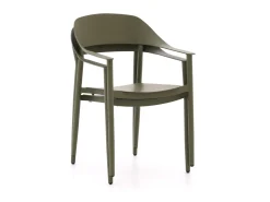Bellagio Valli/Sora 90 cm Gartenmöbel-Set 5-Teilig Stapelbar
