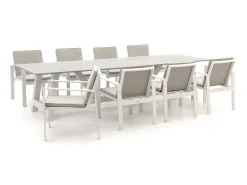 Bellagio Vezzano/Bresimo 317 cm Gartenmöbel-Set 9-teilig