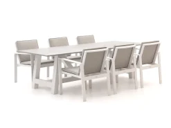 Bellagio Vezzano/Bresimo 260 cm Gartenmöbel-Set 7-teilig