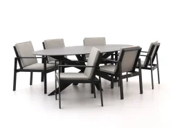 Bellagio Vezzano/Furato ellips 240 cm Gartenmöbel-Set 7-teilig