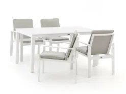 Bellagio Vezzano/Menzano 160 cm Gartenmöbel-Set 5-teilig