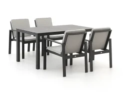 Bellagio Vezzano/Menzano 160 cm Gartenmöbel-Set 5-teilig