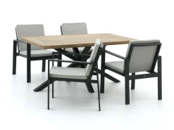 Bellagio Vezzano/Montorio 160 cm Gartenmöbel-Set 5-teilig