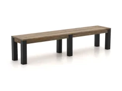 Bellagio Vezzano/ROUGH-X 240 cm Gartenmöbel-Set mit Bank 5-teilig