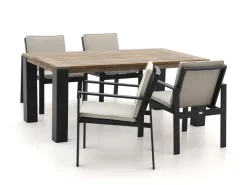 Bellagio Vezzano/ROUGH-X 180 cm Gartenmöbel-Set 5-teilig