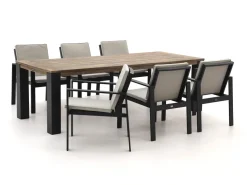 Bellagio Vezzano/ROUGH-X 240 cm Gartenmöbel-Set 7-teilig