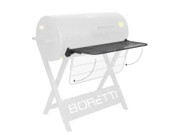 Boretti Tisch 79x31x53 cm für Barilo 2.0 Holzkohlegrill