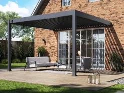 Cedrino Wandpergola 400x360x255 cm