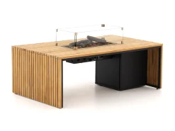 Cosibridge lounge Feuertisch 140x80x50 cm