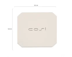 Cosi Coverplate für Square glass set size L
