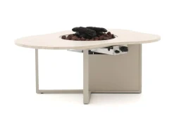 Cosiloft Novi Lounge Feuertisch 125x102x50 cm