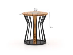 Cosilumia Beistelltisch ø 52 cm (h:60 cm)