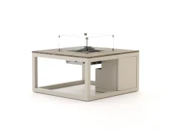 Cosiraw Lounge Feuertisch 100x100x55 cm