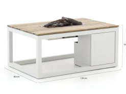 Cosiraw Lounge Feuertisch 120x80x55 cm
