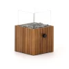 Cosiscoop Timber square Tischkamin 20x20x30 cm