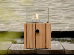 Cosiscoop Timber square Tischkamin 20x20x30 cm