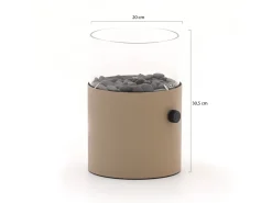 Cosiscoop XL Tischkamin ø 20 cm (h:30,5 cm)