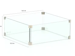 Cosi Square glass set size L