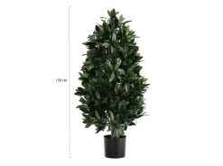 Designplants Lorbeer Pyramide Kunstpflanze (h: 150 cm)