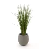 Designplants/Luca Lifestyle Gras Kunstpflanze (h:80 cm) mit Bordo Balloon Blumentopf