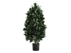 Designplants/Luca Lifestyle Lorbeer Pyramide Kunstpflanze (h:150 cm) mit Bordo Tall Balloon Blumentopf