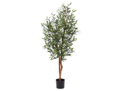 Designplants/Luca Lifestyle Oliven Kunstbaum (h:150 cm) mit Terreno Tall Balloon Blumentopf