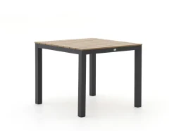 Forza Capri/Fidenza 90 cm Gartenmöbel-Set 3-teilig verstellbar