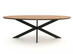 Forza Capri/Fidenza oval 220 cm Gartenmöbel-Set 7-teilig verstellbar
