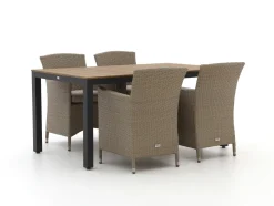 Forza Cecita/Fidenza 160 cm Gartenmöbel-Set 5-teilig