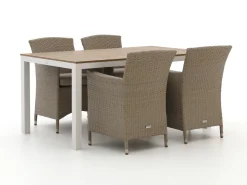 Forza Cecita/Fidenza 160 cm Gartenmöbel-Set 5-teilig