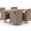 Forza Cecita/Fidenza oval 180 cm Gartenmöbel-Set 5-teilig