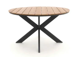 Forza Centallo/Fidenza ø 149 cm Gartenmöbel-Set 6-teilig stapelbar