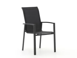 Forza Centallo/Fidenza 160 cm Gartenmöbel-Set 5-teilig stapelbar