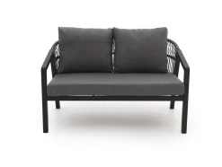 Forza Iseo Sessel-Sofa Lounge-Set 4-teilig