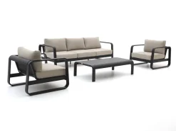 Forza Liri Sessel-Sofa Lounge-Set 4-teilig