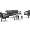 Forza Magra Sessel-Sofa Lounge-Set 5-teilig