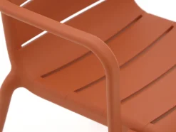 Forza Narni/Fidenza 160 cm Gartenmöbel-Set 5-teilig stapelbar