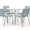 Forza Narni/Sora ø 90 cm Gartenmöbel-Set 5-teilig stapelbar