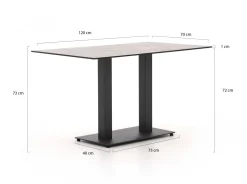 Forza Orta Gartentisch 120x70x73 cm