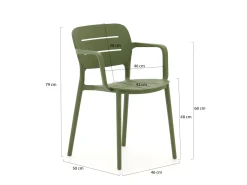 Forza Pazzia Gartenstuhl stapelbar