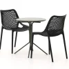 Forza Ripi/Aziano ø 60 cm Balkon-Set 3-teilig stapelbar