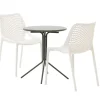 Forza Ripi/Aziano ø 60 cm Balkon-Set 3-teilig stapelbar