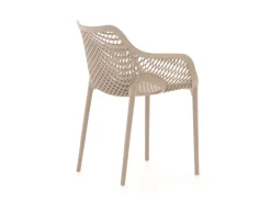 Forza Ripi/Fidenza ø 149 cm Gartenmöbel-Set 6-Teilig Stapelbar