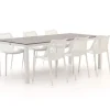 Forza Ripi/Fidenza 220 cm Gartenmöbel-Set 7-teilig stapelbar