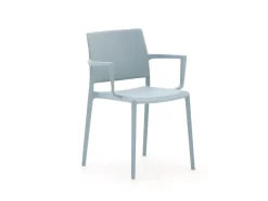 Forza Sile/Canzo 80 cm Gartenmöbel-Set 5-teilig stapelbar klappbar