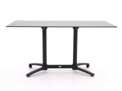 Forza Sile/Canzo 140 cm Gartenmöbel-Set 5-teilig stapelbar klappbar