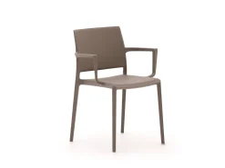 Forza Sile/Sestino 160 cm Gartenmöbel-Set 5-teilig stapelbar